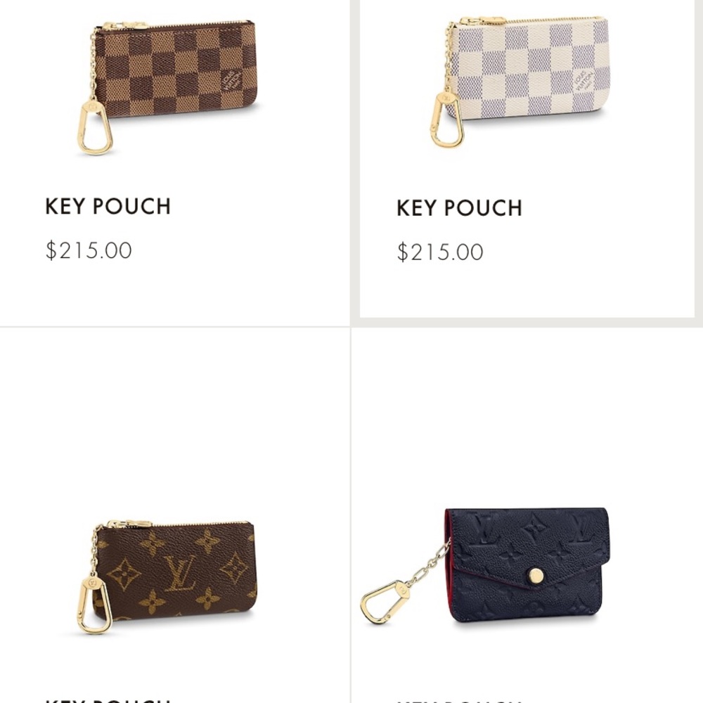 Louis Vuitton key pouch